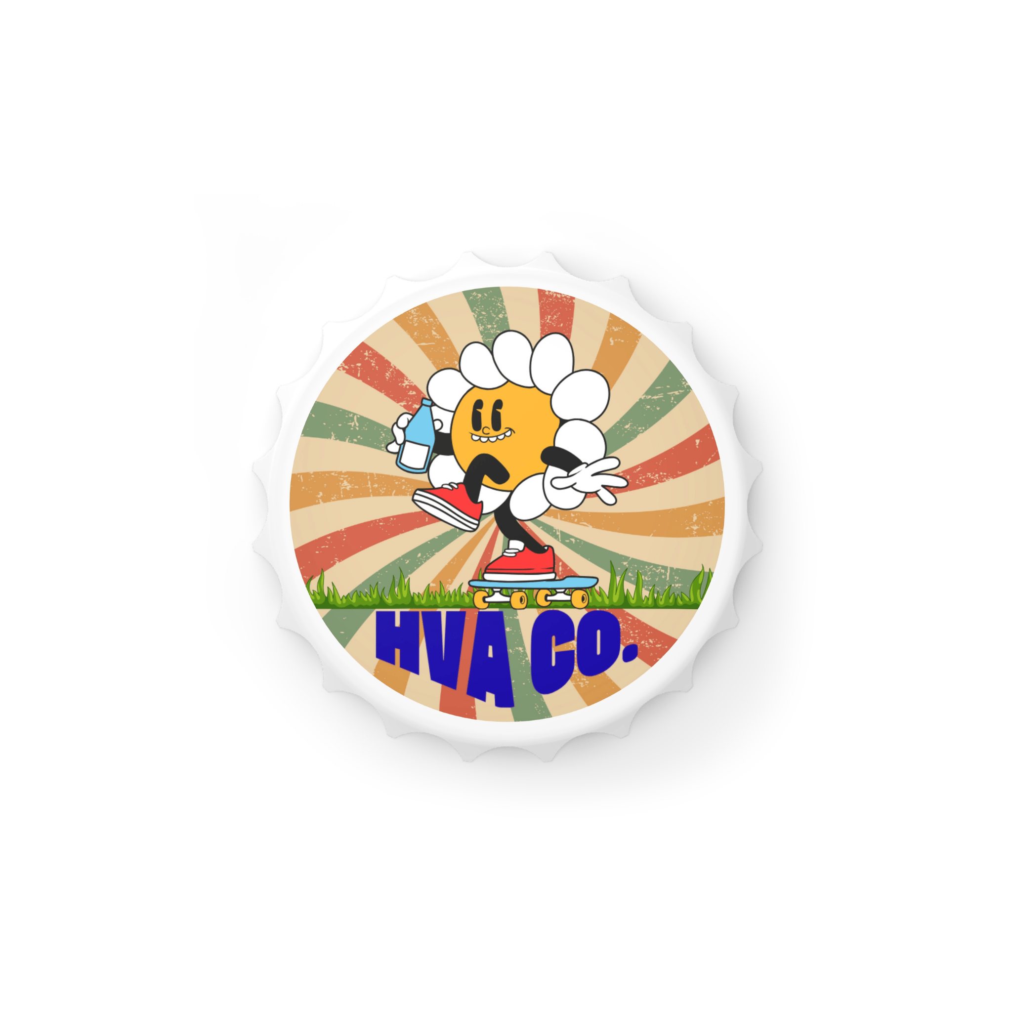 Printify Accessories 7cm Magnet DAISY