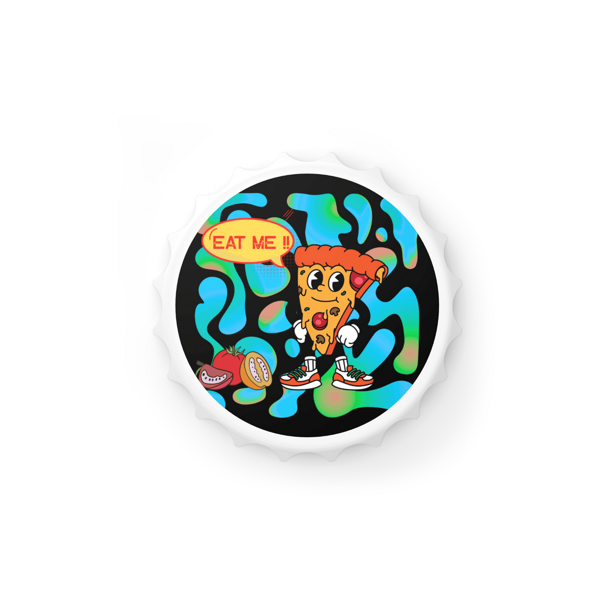 Printify Accessories 7cm Magnet PIZZ'