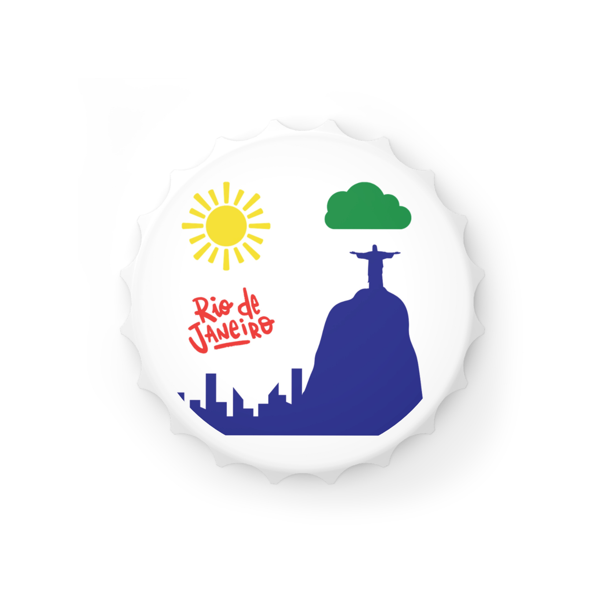 Printify Accessories 7cm Magnet RIO