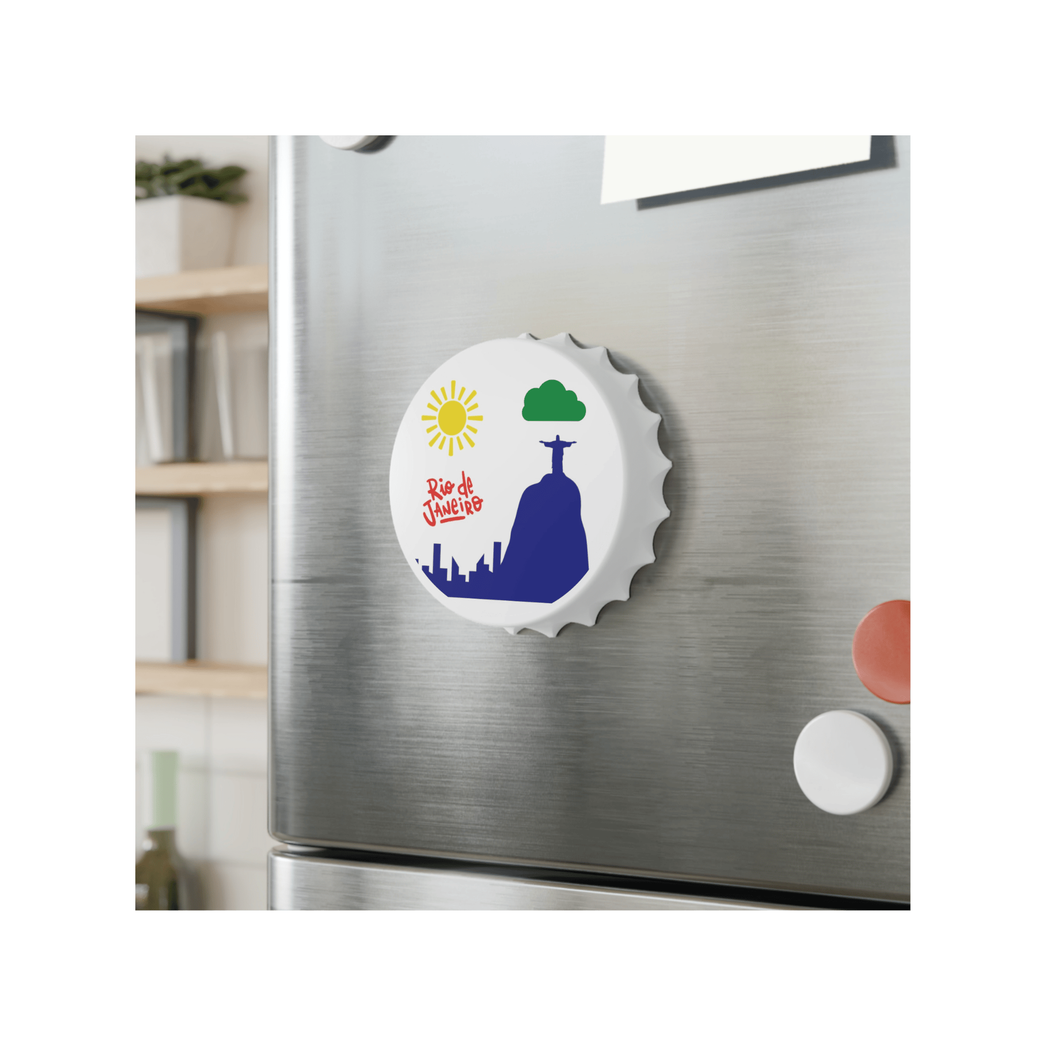 Printify Accessories 7cm Magnet RIO