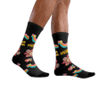 Printify All Over Prints 36-38 Chaussettes FLORAL RAINBOW