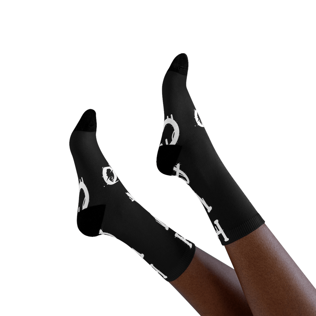 Printify All Over Prints 36-38 Chaussettes HVA CO.
