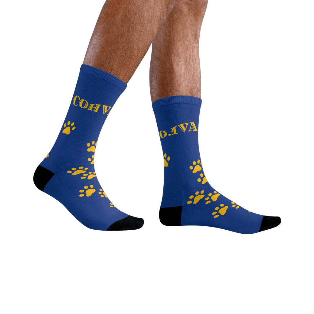 Printify All Over Prints 36-38 Chaussettes YELLOW PAW