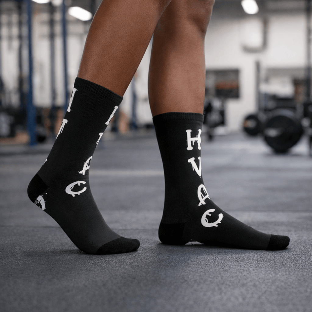Printify All Over Prints Chaussettes HVA CO.