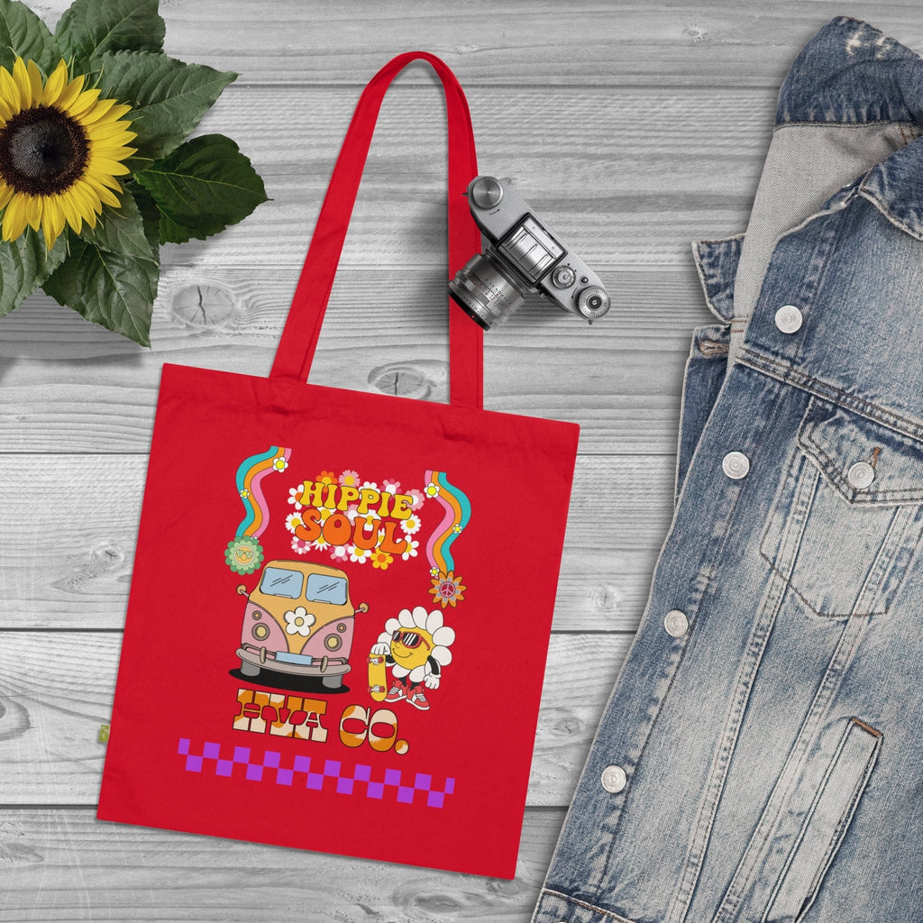 Printify Bags Tote Bag Coton Bio HIPPIE SOUL