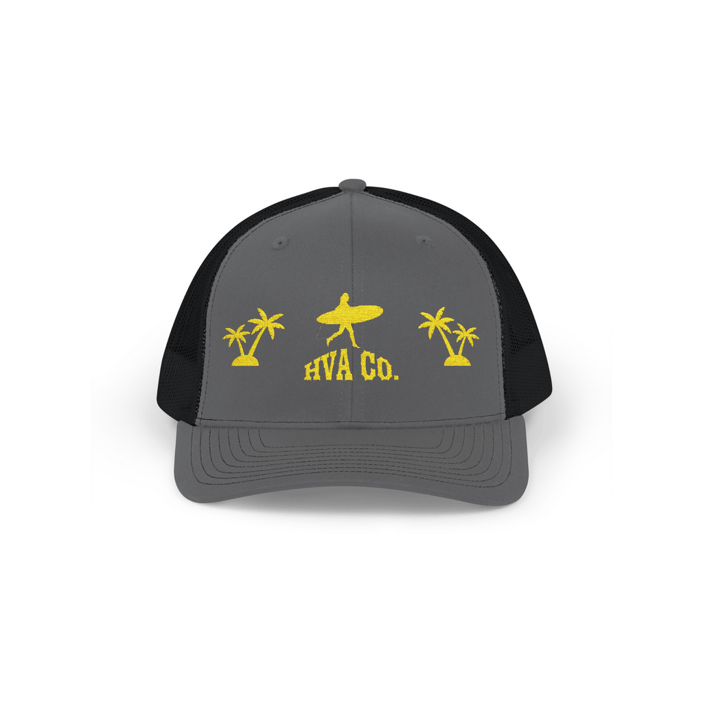 Printify Hats Gris foncé/Noir Casquette Trucker SURFBOARD