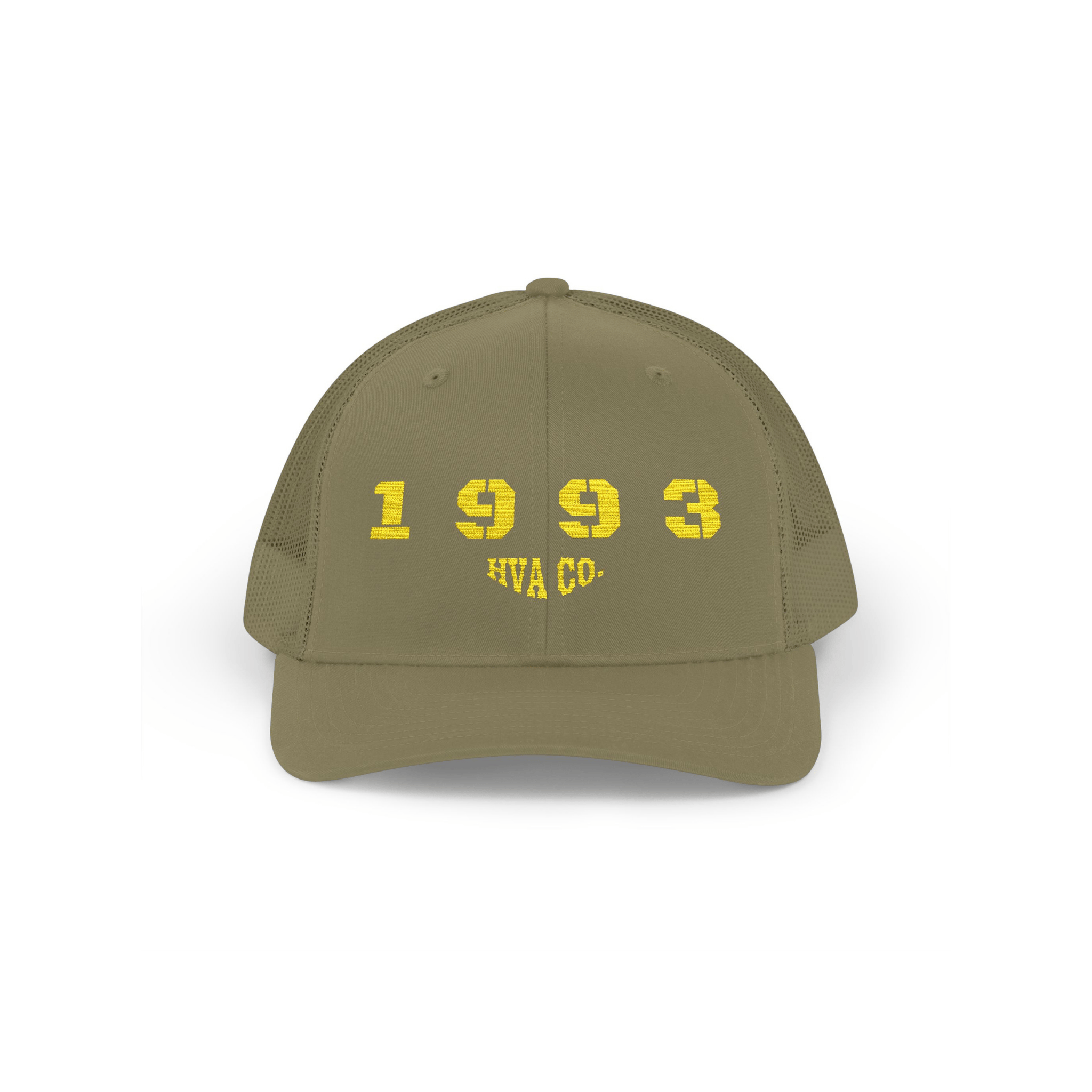 Printify Hats Kaki Casquette Trucker 1993 HVA CO.
