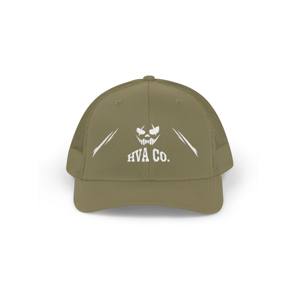 Printify Hats Kaki Casquette Trucker SKULL