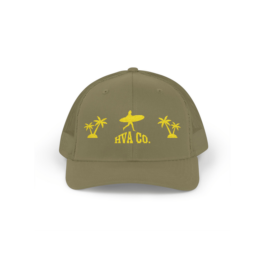 Printify Hats Kaki Casquette Trucker SURFBOARD