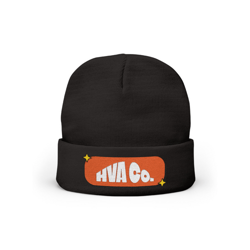 Printify Hats Noir Bonnet HVA CO.