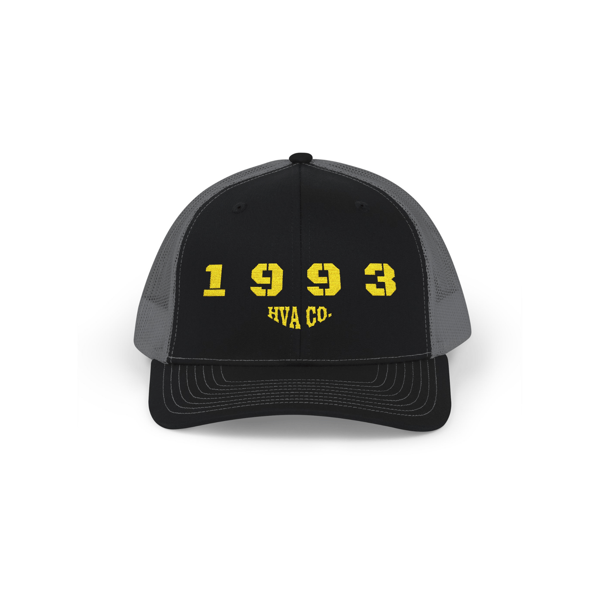 Printify Hats Noir/Gris Foncé Casquette Trucker 1993 HVA CO.