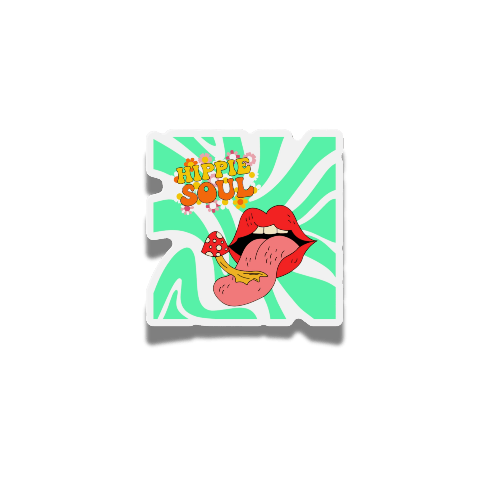 Printify Home Decor 5 cm x 5 cm Magnet PSYCHEDELIC