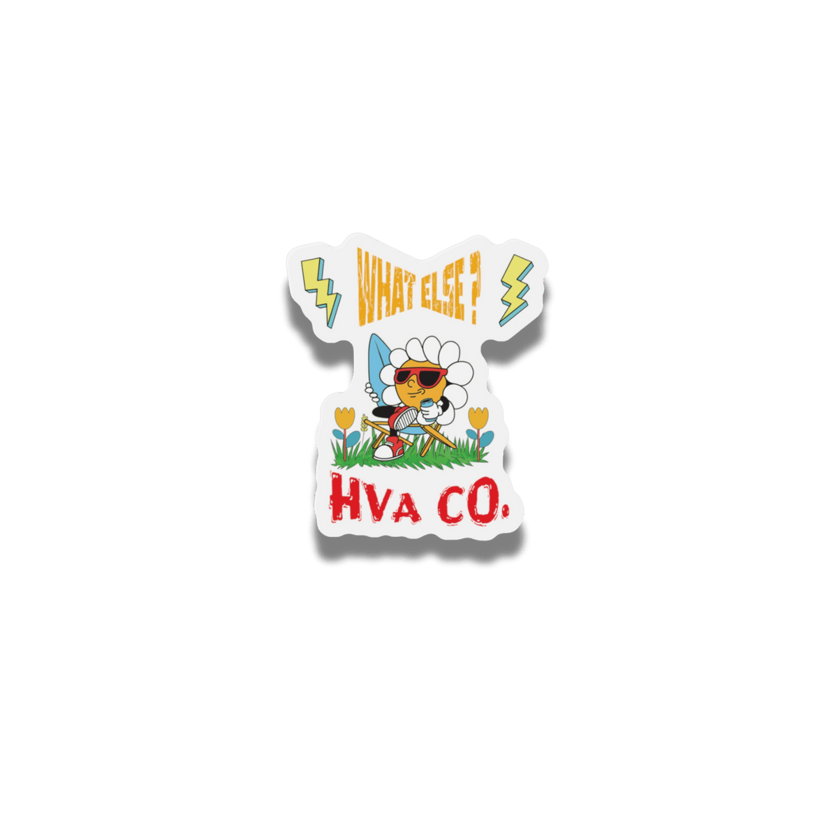 Printify Home Decor 5 cm x 5 cm Magnet WHAT ELSE