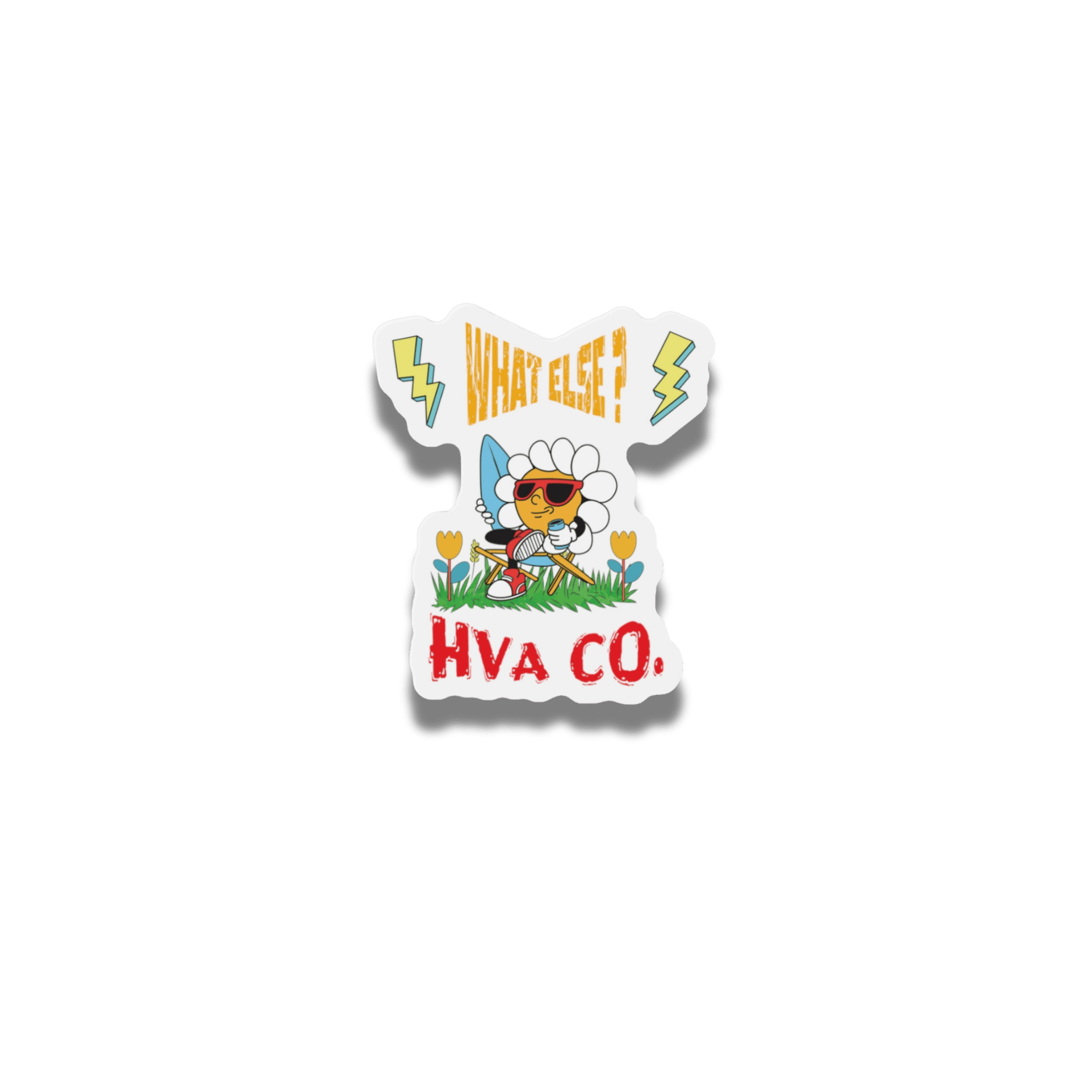 Printify Home Decor 5 cm x 5 cm Magnet WHAT ELSE