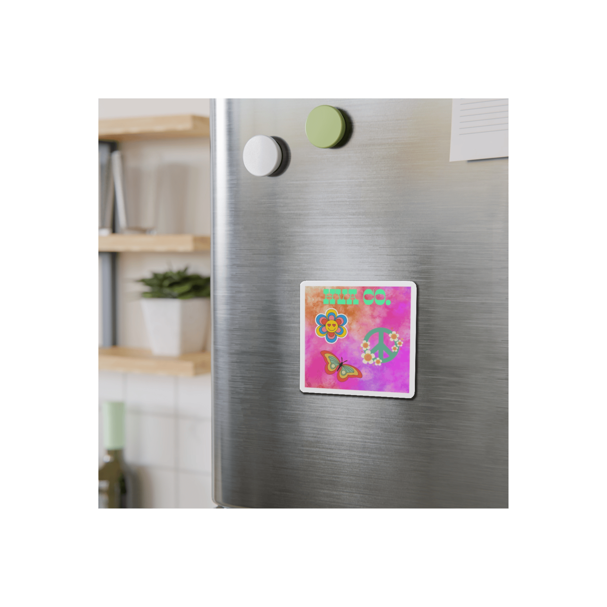 Printify Home Decor Magnet PEACE