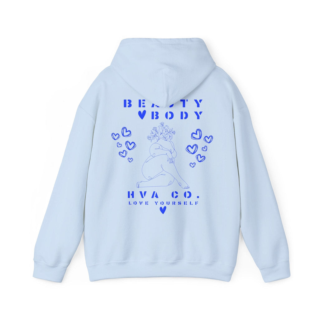 Printify Hoodie Bleu Ciel / S Hoodie BEAUTY BODY