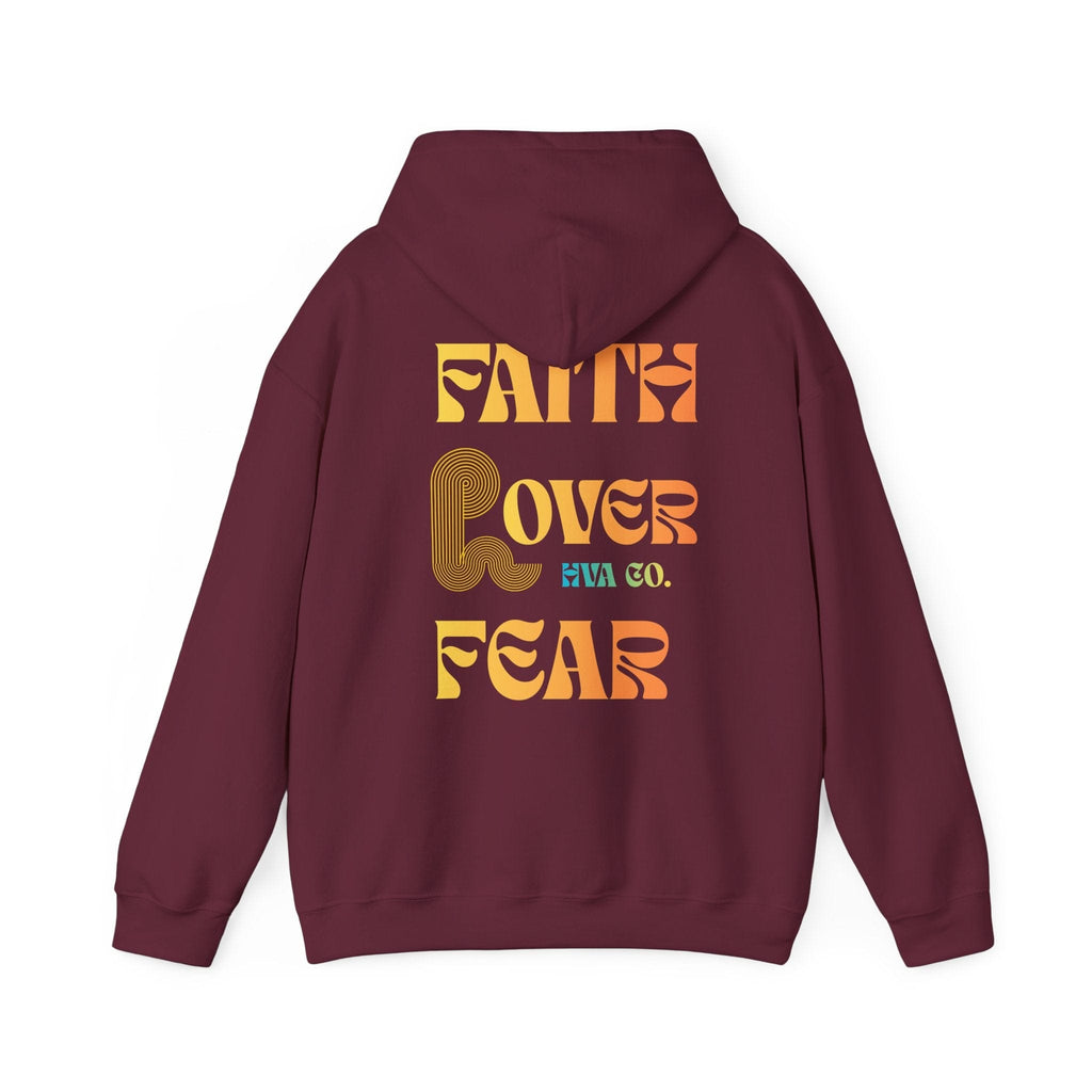 Printify Hoodie Bordeaux / S Hoodie FAITH