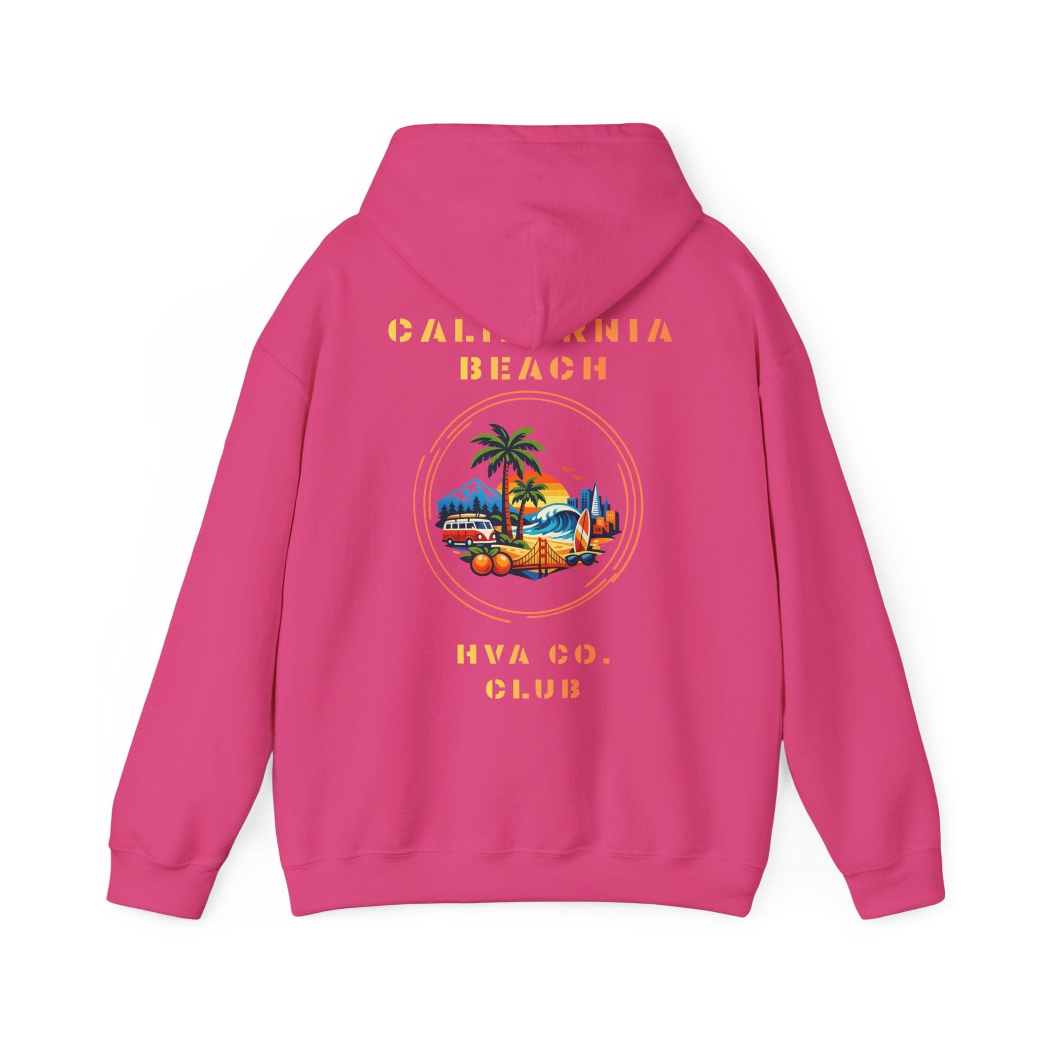 Printify Hoodie Fuschsia / S Hoodie CALIFORNIA
