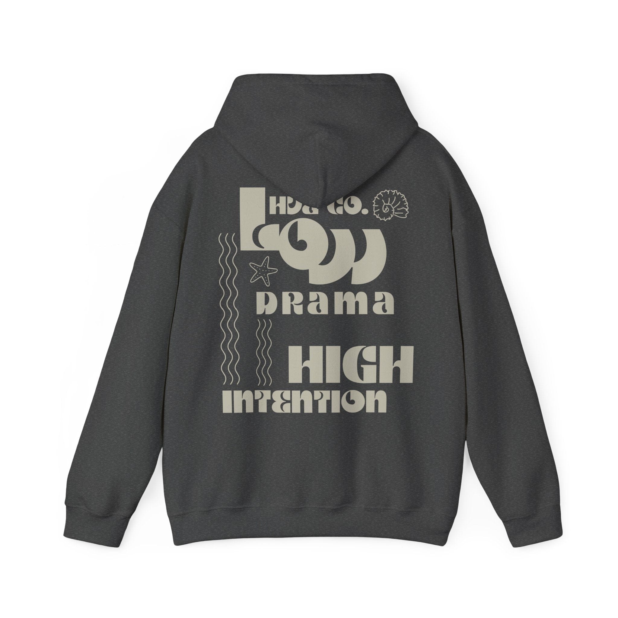 Printify Hoodie Gris foncé / S Hoodie LOW DRAMA