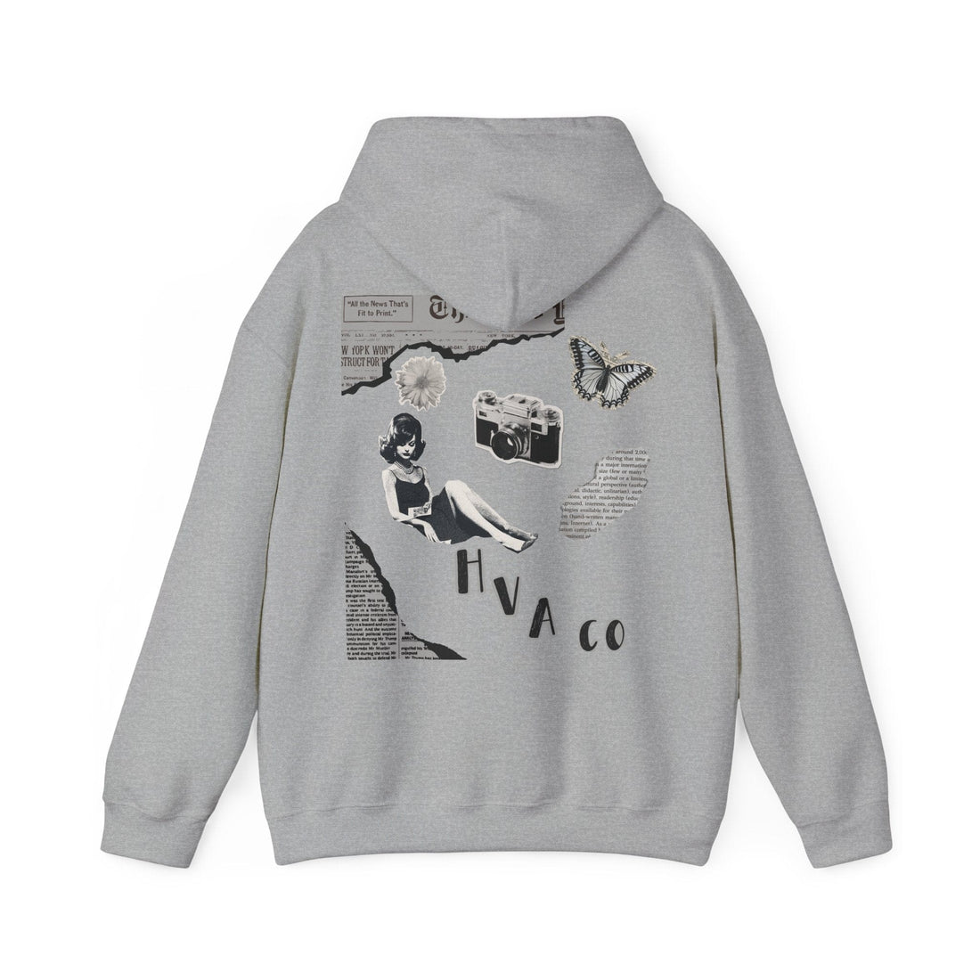 Printify Hoodie Gris / S Hoodie JOURNAL
