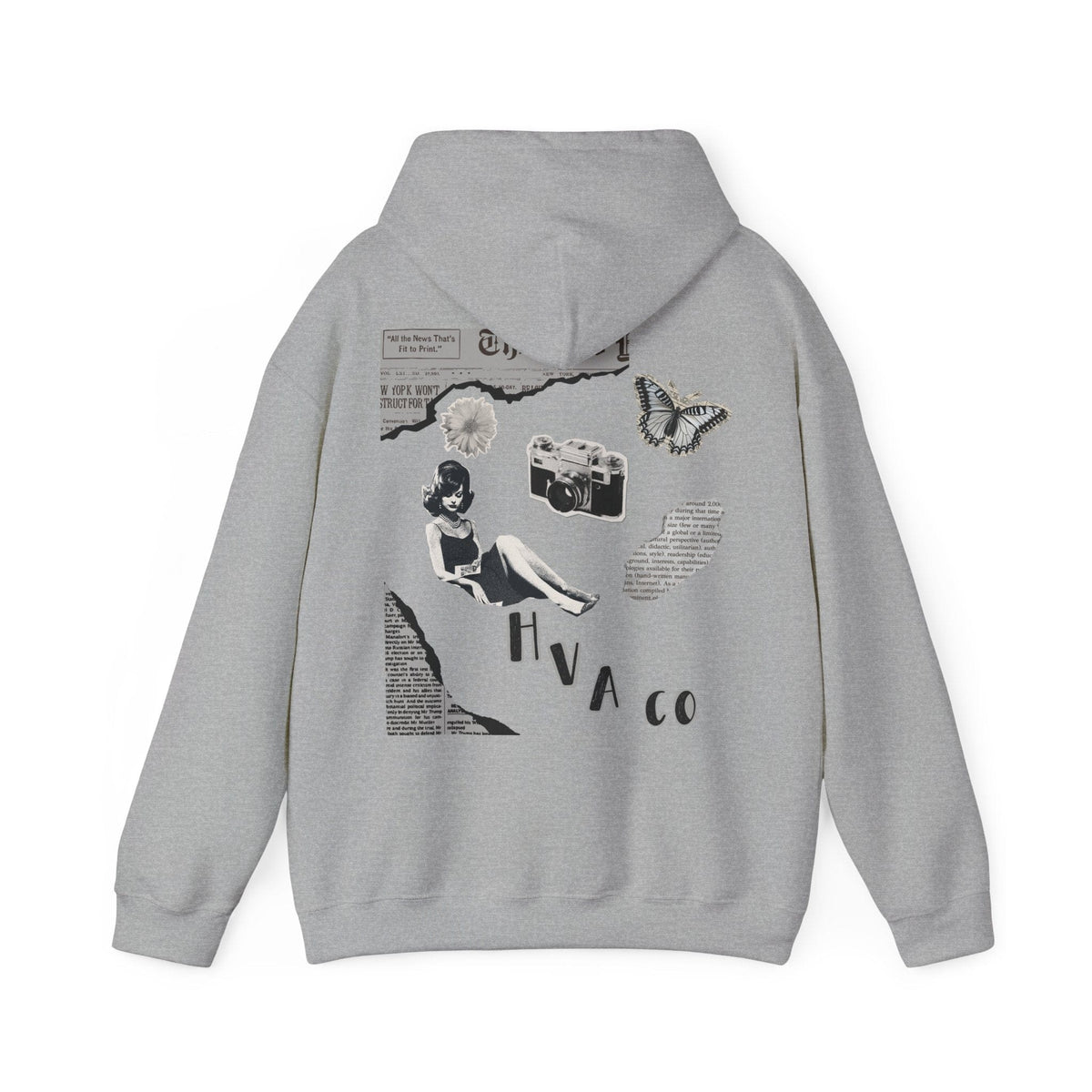 Printify Hoodie Gris / S Hoodie JOURNAL