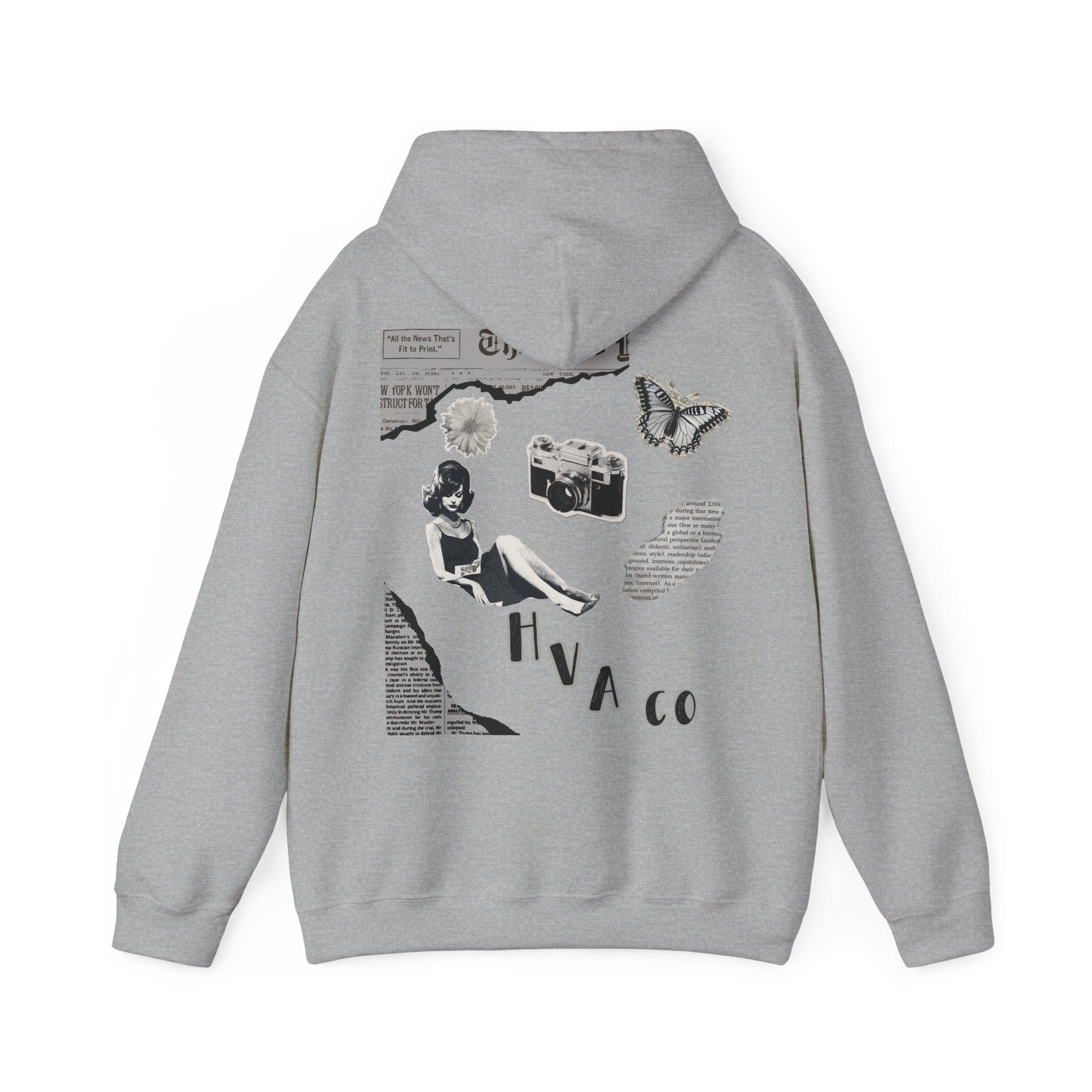 Printify Hoodie Gris / S Hoodie JOURNAL