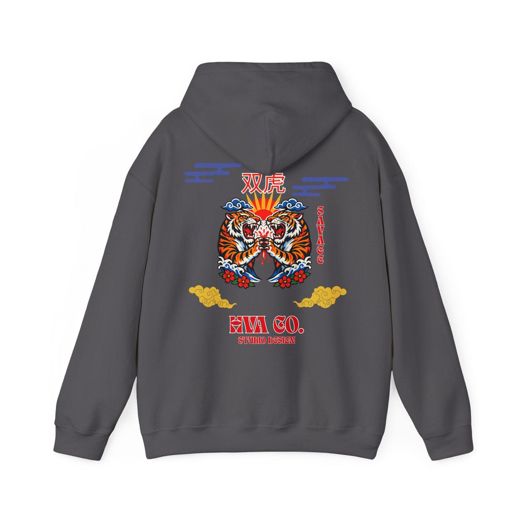 Printify Hoodie Gris / S Hoodie TIGER