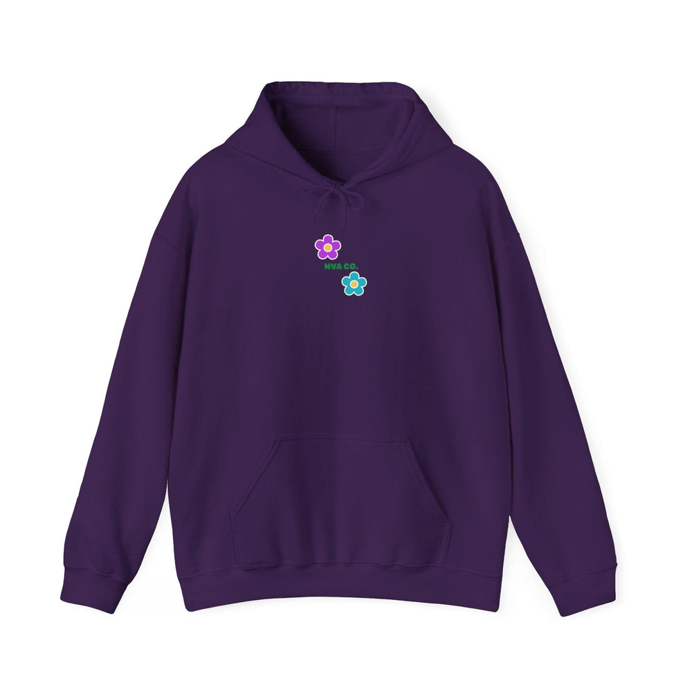 Printify Hoodie Hoodie FLOWER