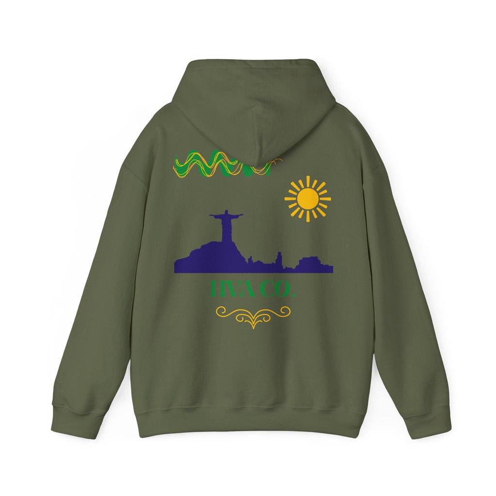 Printify Hoodie Kaki / S Hoodie RIO