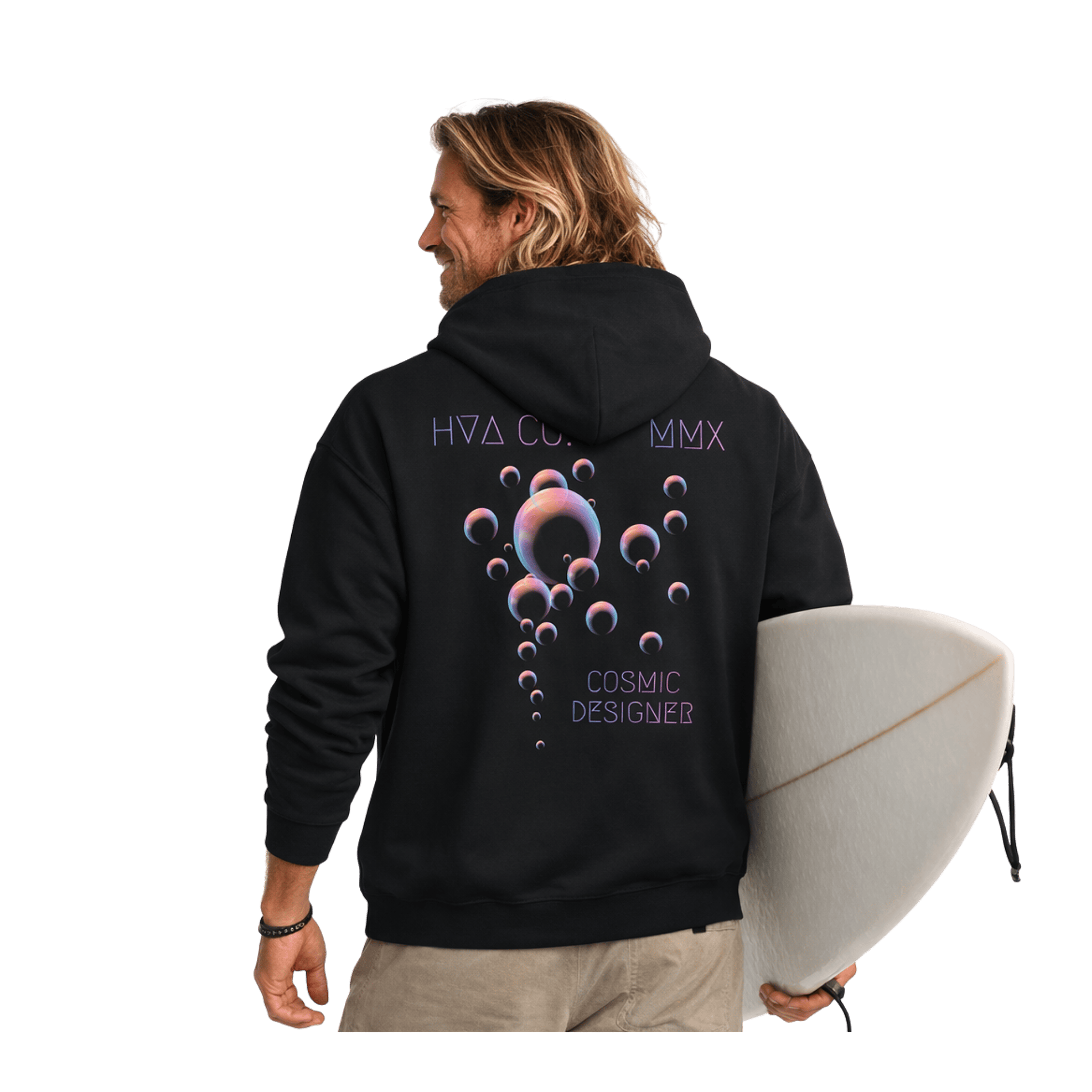 Printify Hoodie Noir / S Hoodie BUBBLE