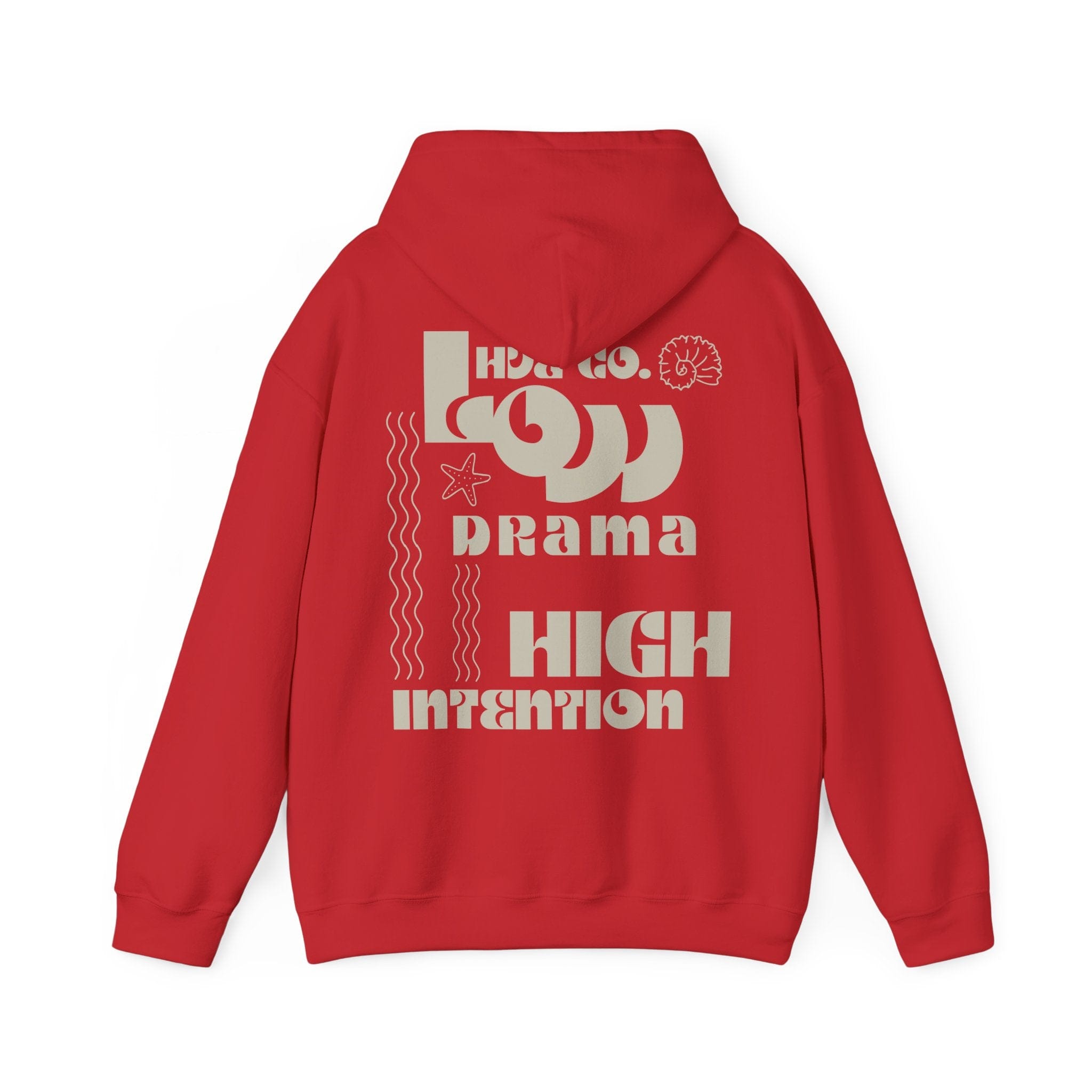 Printify Hoodie Rouge / S Hoodie LOW DRAMA