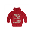 Printify Hoodie Rouge / S Veste à capuche LOW DRAMA
