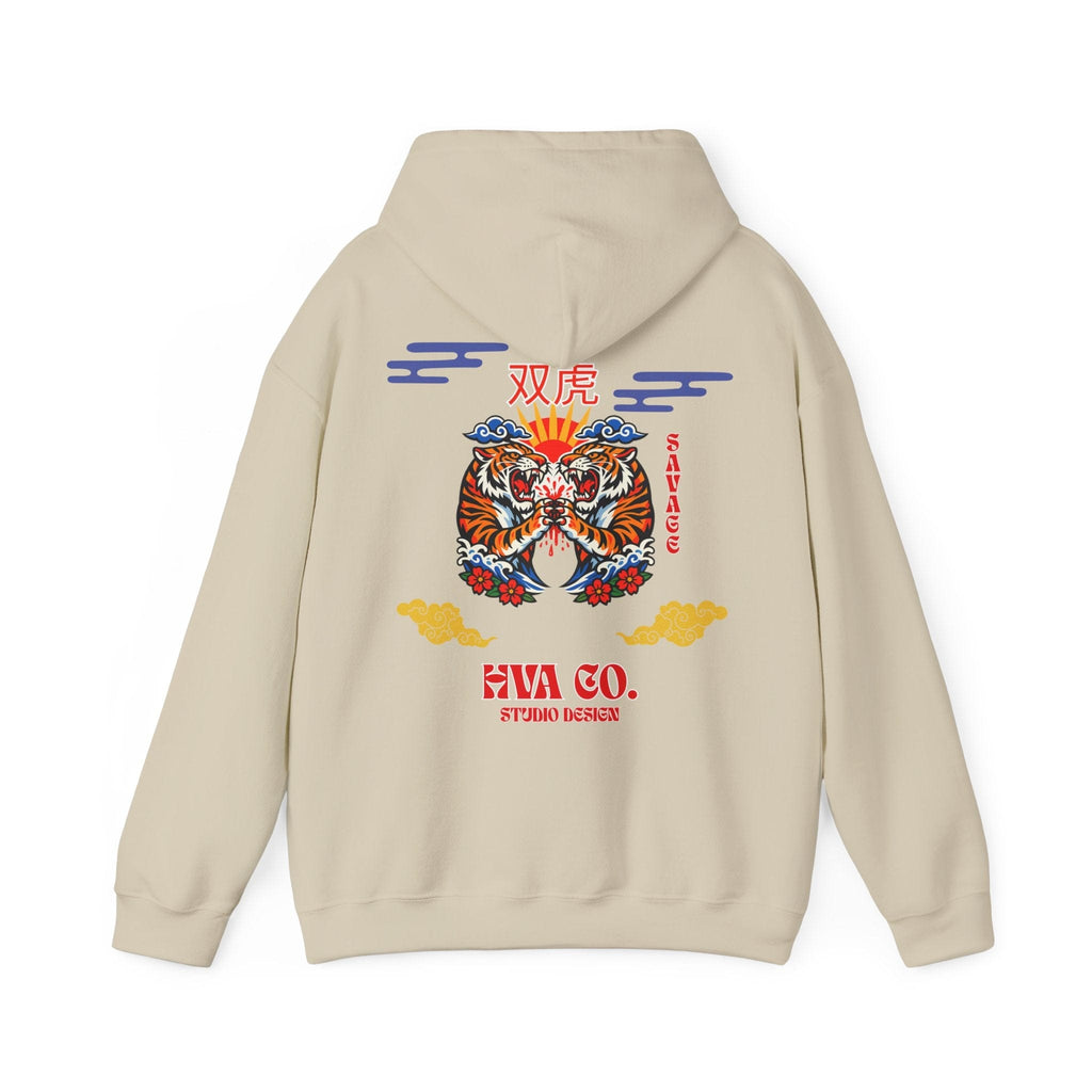 Printify Hoodie Sable / S Hoodie TIGER