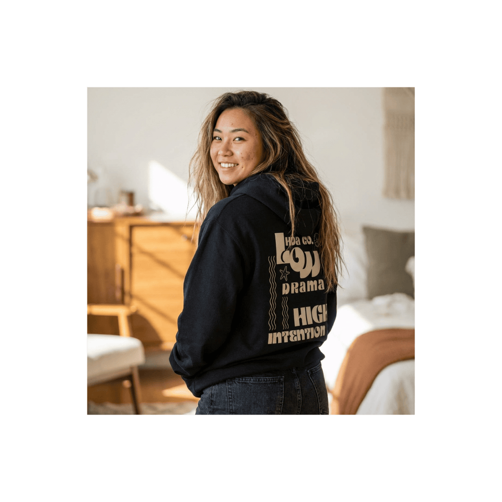 Printify Hoodie Veste à capuche LOW DRAMA