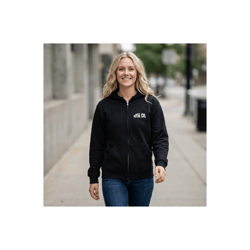 Printify Hoodie Veste zip à capuche HVA CO.