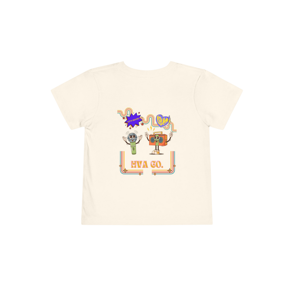 Printify Kids clothes Beige / 2 ans T-shirt coton kids DISCO LOVE