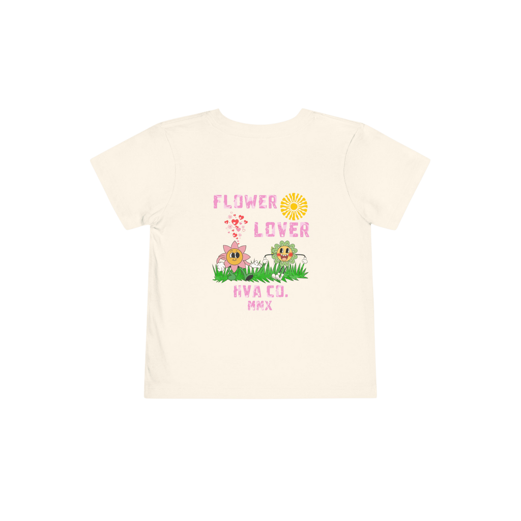 Printify Kids clothes Beige / 2 ans T-shirt coton kids FLOWER LOVER
