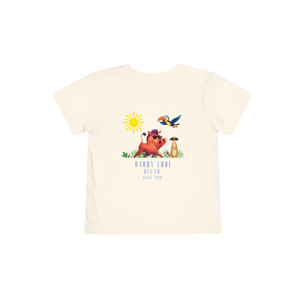 Printify Kids clothes Beige / 2 ans T-shirt coton kids JUNGLE ANIMALS