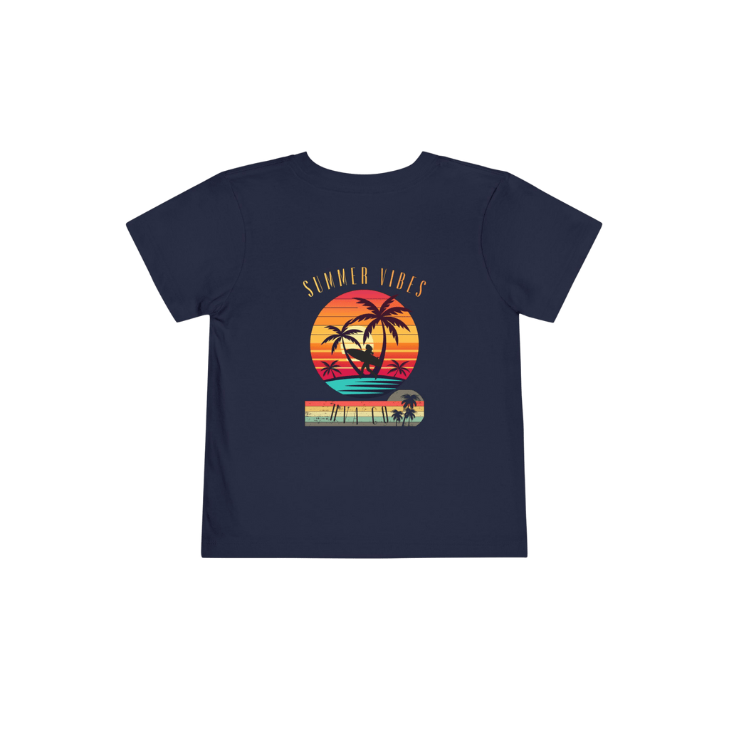Printify Kids clothes Bleu Marine / 2 ans T-shirt coton kids SUMMER VIBES