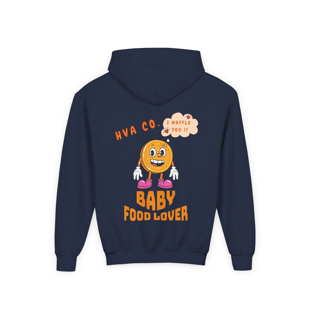 Printify Kids clothes Bleu Marine / S Hoodie kids FOOD LOVER