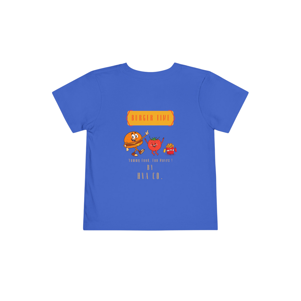 Printify Kids clothes Bleu Royale / 2 ans T-shirt coton kids BURGER LOVER