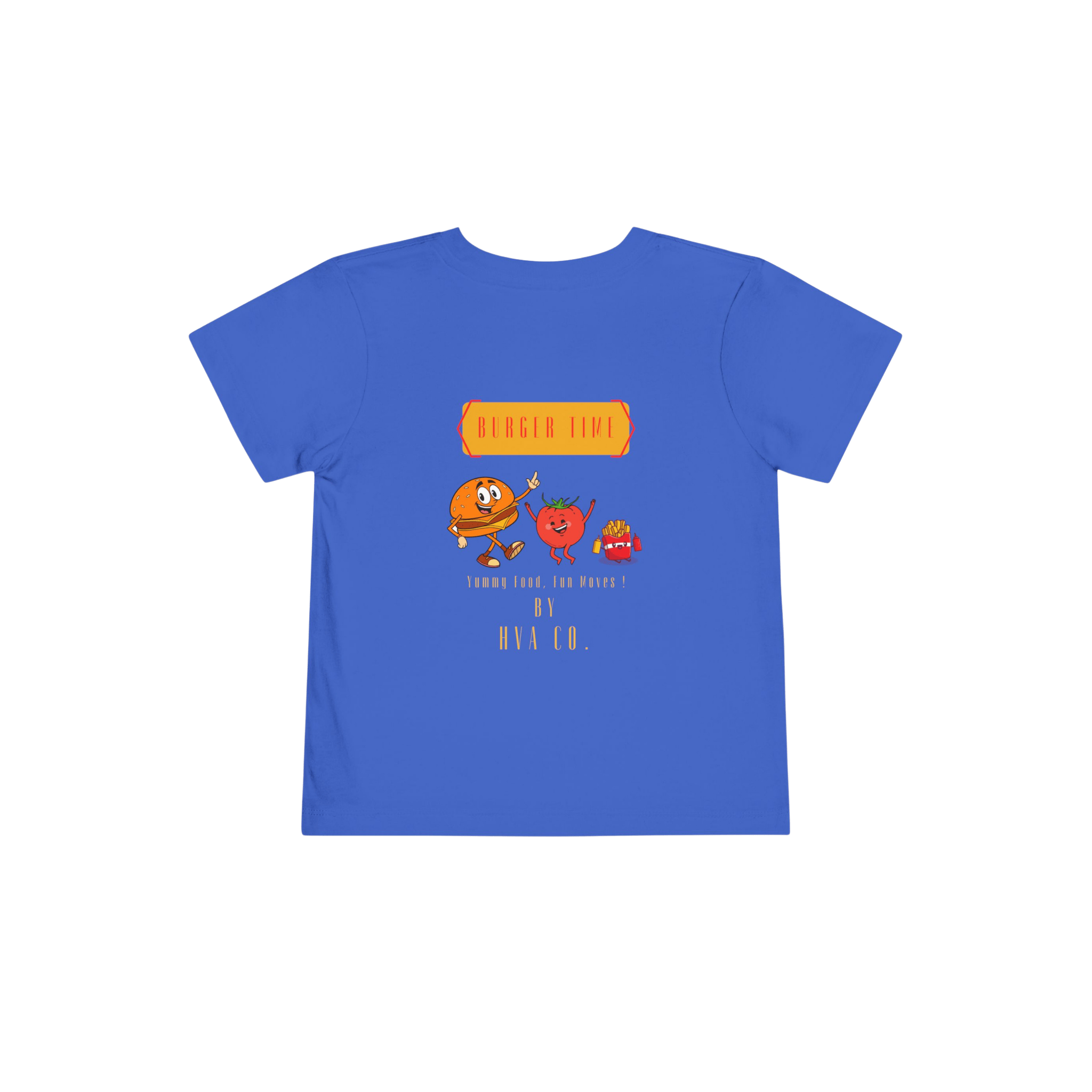 Printify Kids clothes Bleu Royale / 2 ans T-shirt coton kids BURGER LOVER