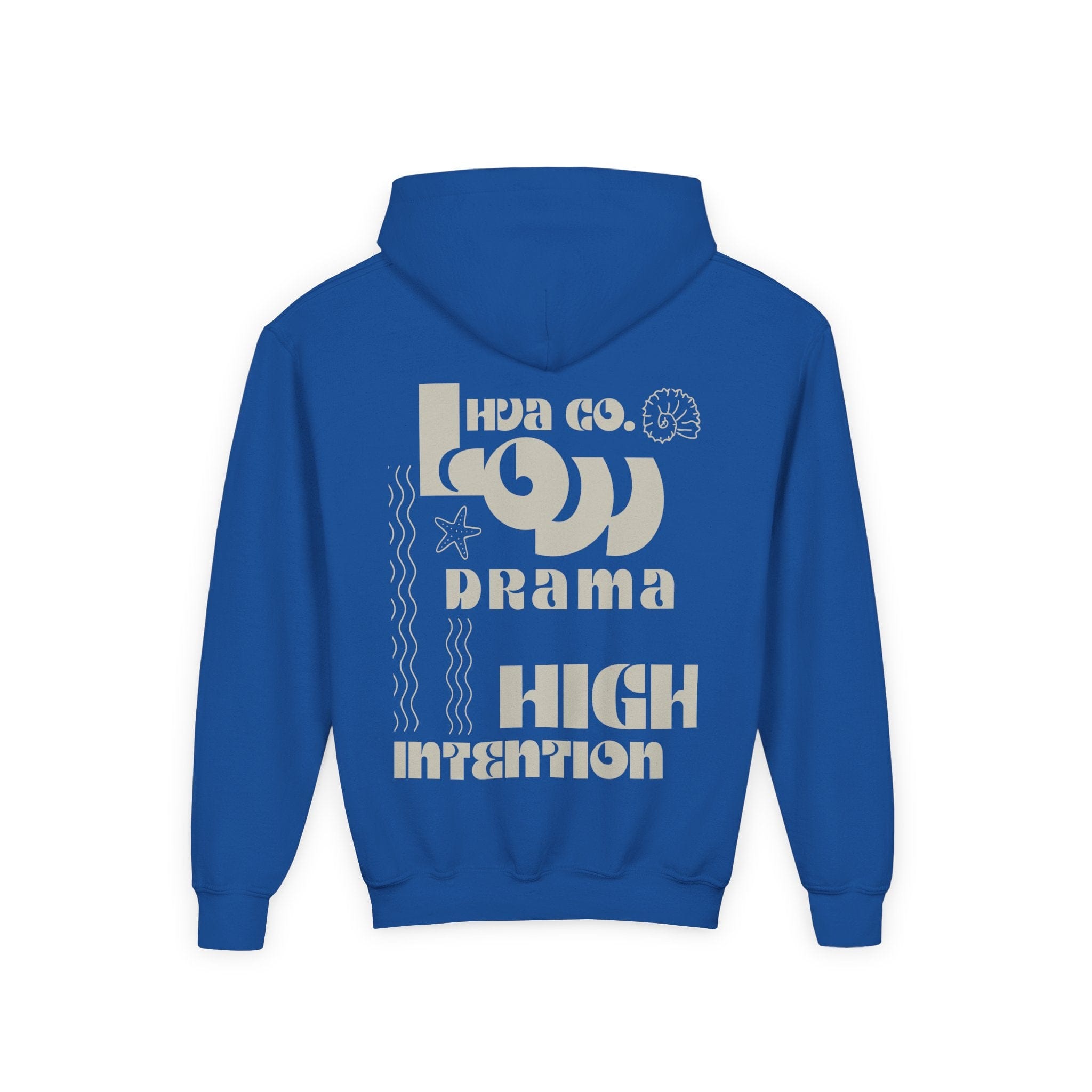 Printify Kids clothes Bleu / S Hoodie kids LOW DRAMA