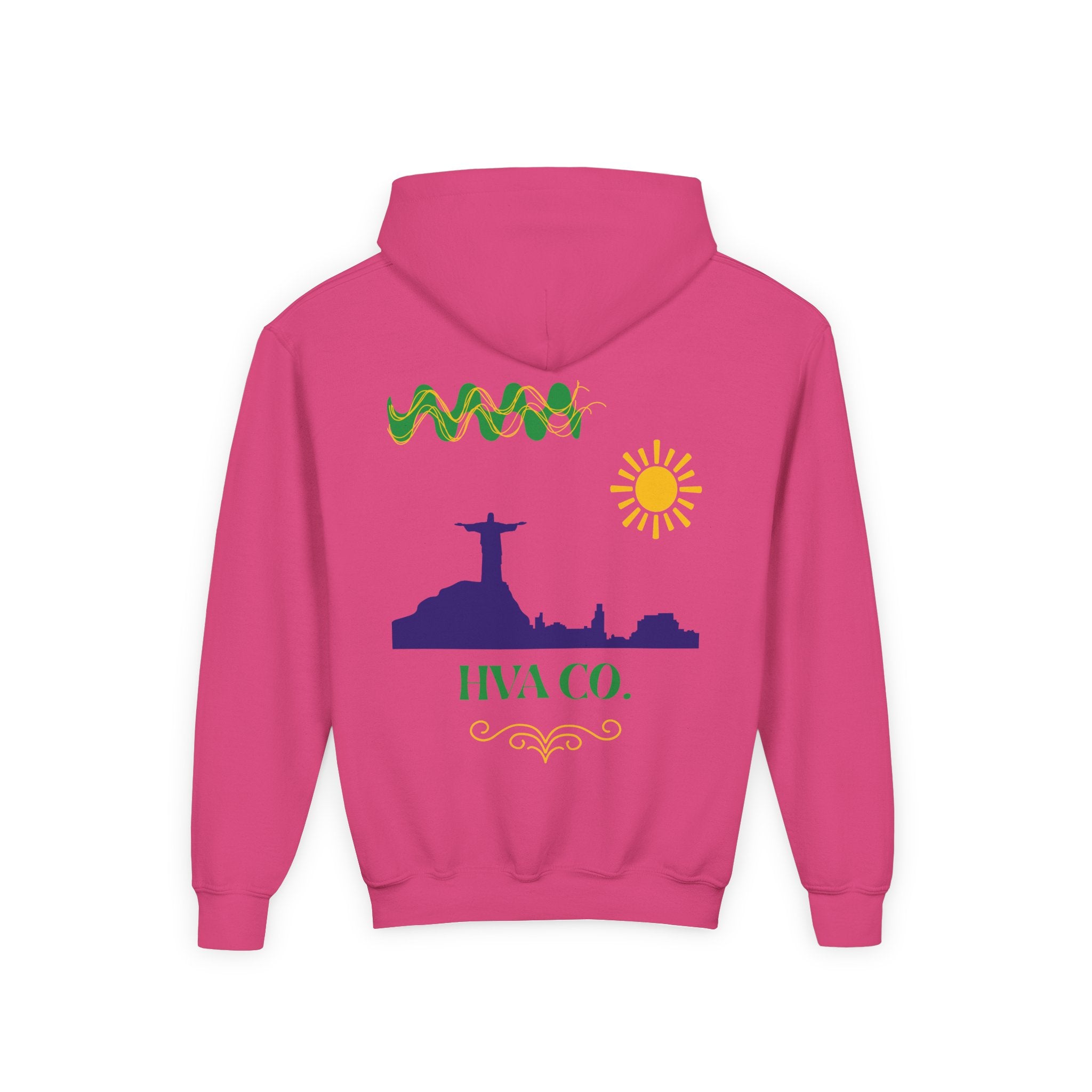 Printify Kids clothes Fuchsia / S Hoodie kids RIO