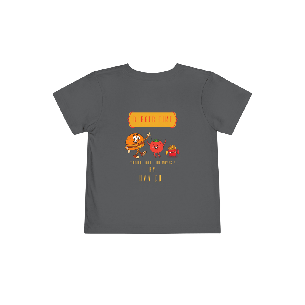 Printify Kids clothes Gris / 2 ans T-shirt coton kids BURGER LOVER