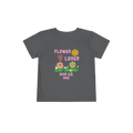 Printify Kids clothes Gris / 2 ans T-shirt coton kids FLOWER LOVER