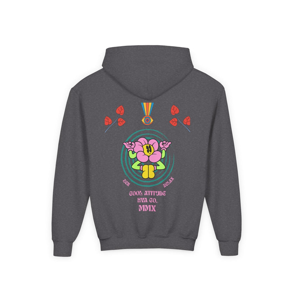 Printify Kids clothes Gris / S Hoodie kids RELAX MAX