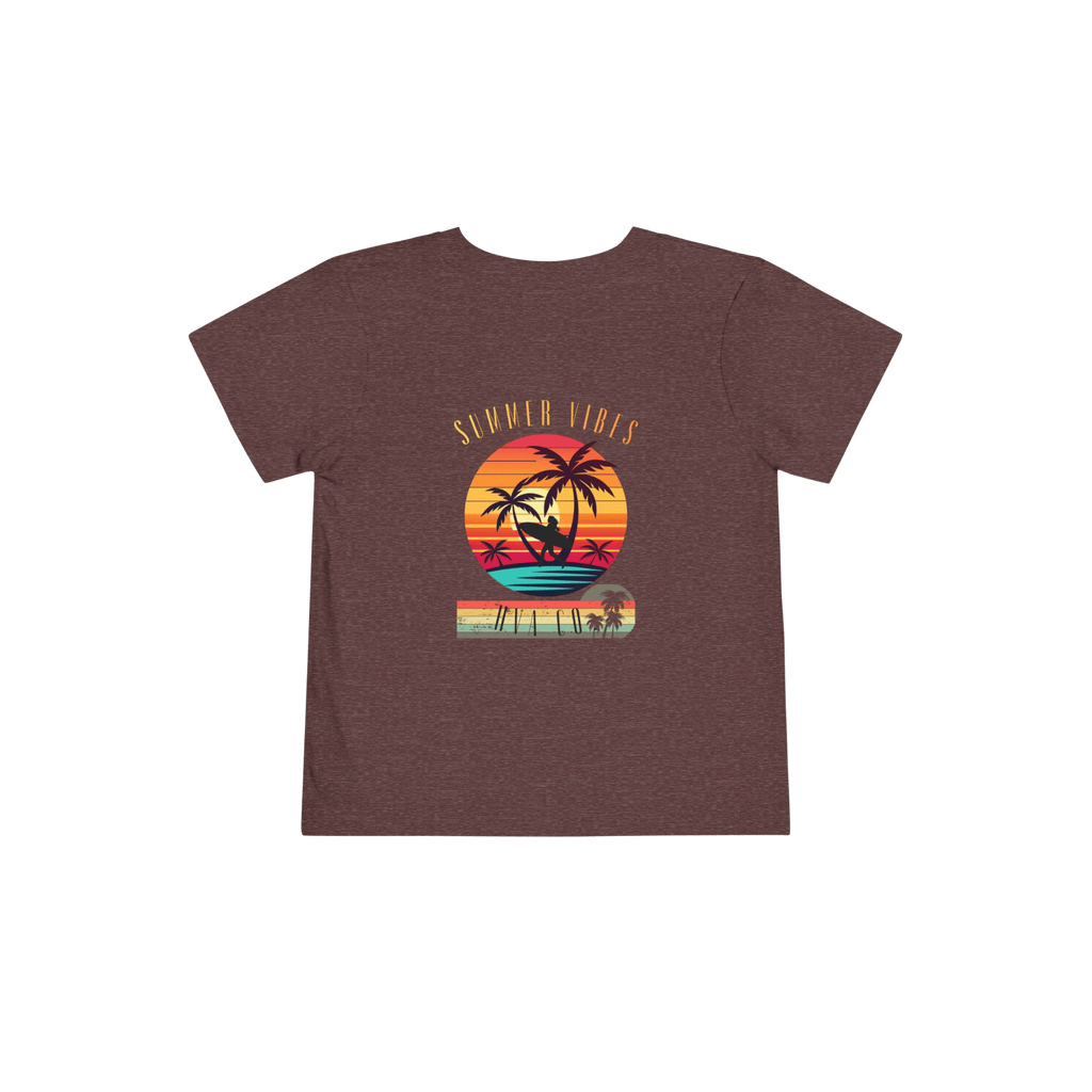 Printify Kids clothes Marron / 2 ans T-shirt coton kids SUMMER VIBES