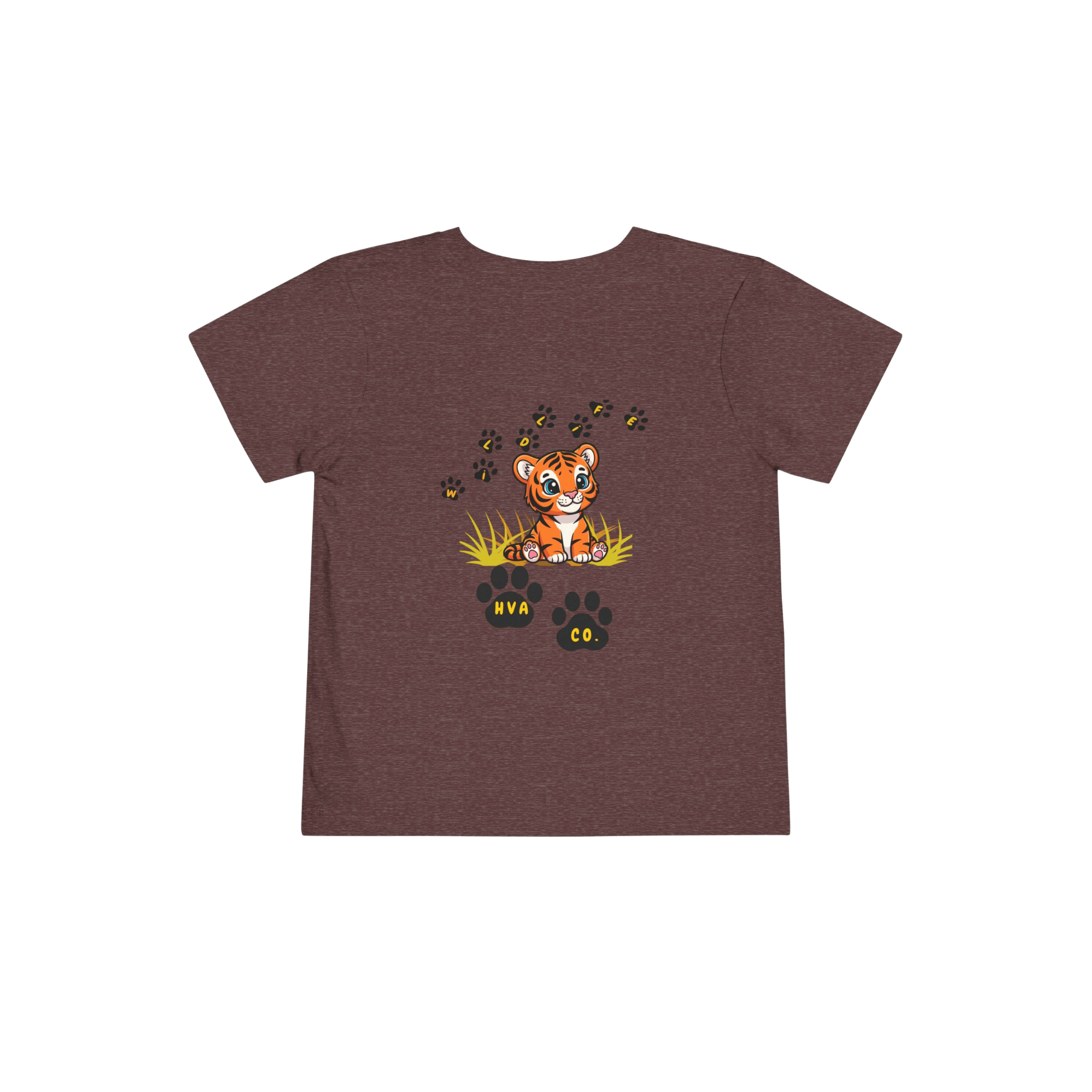 Printify Kids clothes Marron / 2 ans T-shirt coton kids TIGER