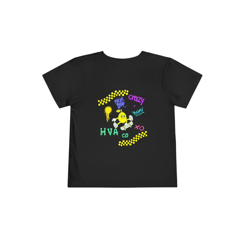 Printify Kids clothes Noir / 2 ans T-shirt coton kids LEMON SKATER